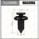 Клипса крепежная Masuma KJ-2288 (OEM 91506-S9A-003)