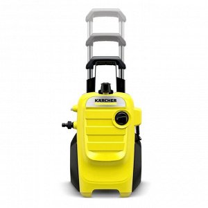 Мойка высокого давления Karcher K4 Compact, 220В, 1.8кВт, 130бар, 420л/ч, длина шланга 6м, с насосом для забора воды, на колёсах, арт. 1.637-310.0/1.637-500.0