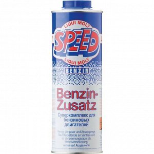 Присадка в топливо Liqui Moly Speed Benzin-Zusatz, комплексная, для бензиновых двигателей, бутылка 1л, арт. 5105/3903