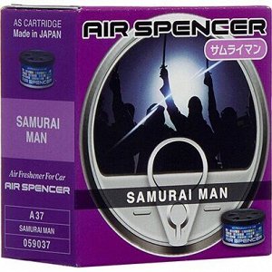 Ароматизатор на торпедо Eikosha Spirit Refill Samurai Man (Самурай), меловой, баночка 40г, арт. A-37