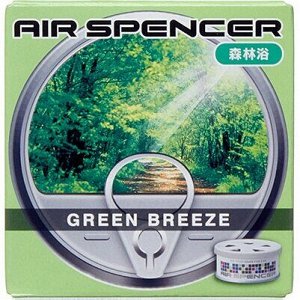 Ароматизатор на торпедо Eikosha Spirit Refill Green Breeze (Зеленый бриз), меловой, баночка 40г, арт. A-15