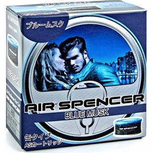 Ароматизатор на торпедо Eikosha Spirit Refill Blue Musk (Ледяной шторм), меловой, баночка 40г, арт. A-85