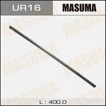 Лента щетки стеклоочистителя Masuma, 400мм (16&quot;), ширина 6мм, 1 шт, арт. UR-16