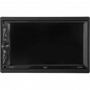 Мультимедийный центр ACV AD-7002, 2 DIN, Android 11, 7" (1024x600), USB/AUX/Bluetooth, 4х50Вт, поддержка камеры заднего вида, с GPS, настраиваемая подсветка