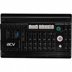 Мультимедийный центр ACV AD-7002, 2 DIN, Android 11, 7" (1024x600), USB/AUX/Bluetooth, 4х50Вт, поддержка камеры заднего вида, с GPS, настраиваемая подсветка