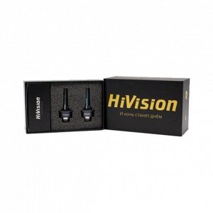 Лампа ксеноновая HiVision Premium D4S (P32d-5), 42В, 35Вт, 5000К, комплект 2 шт