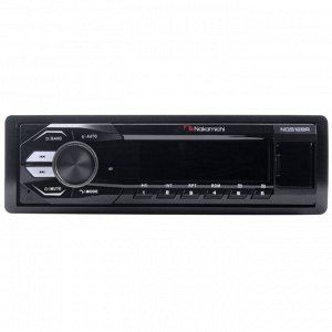 Автомагнитола Nakamichi NQ512BR, 1 DIN, USB/AUX/Bluetooth, 4х50Вт, пульт ДУ, красная подсветка