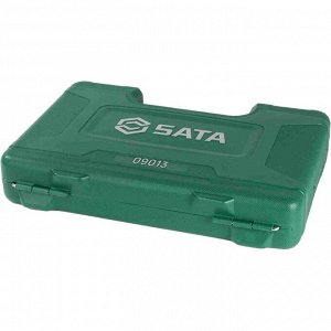 Набор торцевых головок SATA с трещоткой, под размеры 1/2" и 1/4", комплект 88 предметов, арт. 09013 (обновлённый)