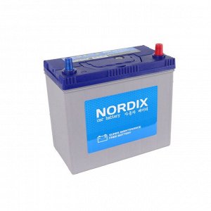 Аккумулятор Nordix 75B24L, 55Ач, CCA 520А, необслуживаемый