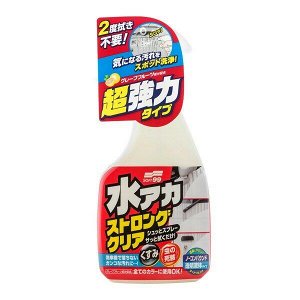 Очиститель кузова Soft 99 Stain Cleaner Strong, от маркеров, следов почек, краски и въевшейся грязи, бутылка с триггером 500мл, арт. 00495
