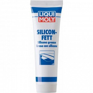 Смазка пластичная Liqui Moly Silicon-Fett Transparent, для подшипников, силиконовая, водостойкая, туба 100г, арт. 3312