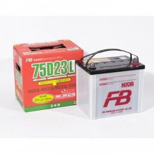 Аккумулятор FB SUPER NOVA 75D23L, 65Ач, CCA 620A, обслуживаемый