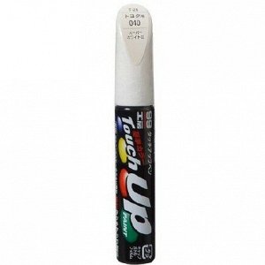 Краска для ремонта сколов и царапин Soft 99 Touch Up Paint, цветовой код 040, акриловая, флакон с кисточкой, 12мл, арт. T-26