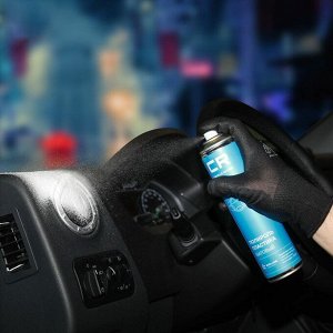 Полироль салона Carville Racing, матовый, для пластика, винил и резины, с антистатическим эффектом, аэрозоль 400мл, арт. S6301817