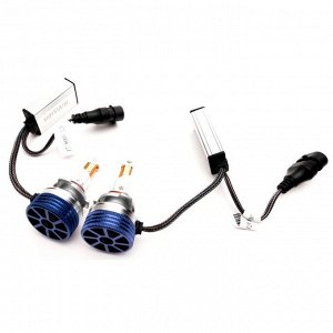 Лампа светодиодная HiVision Z7 Power Bright HB3(9005) (P20d, T12), 12В, 50Вт, 6000К, комплект 2 шт, арт. Л0432