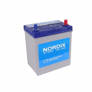 Аккумулятор Nordix 46B19L, 46Ач, CCA 370А, необслуживаемый