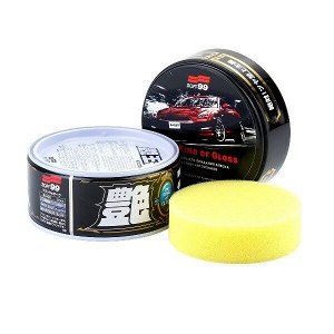 Полироль кузова Soft 99 The King Of Gloss, для тёмных автомобилей, защитный, водоотталкивающий, банка 300г, (+губка), арт. 00177