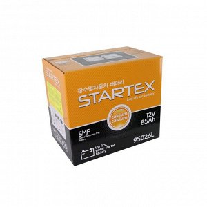 Аккумулятор Startex 95D26L, 85Ач, CCA 680А, необслуживаемый