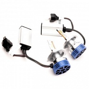 Лампа светодиодная HiVision Z7 Power Bright H4 (P43t, T16), 12В, 50/50Вт, 6000К, комплект 2 шт, арт. Л0428