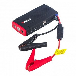 Портативное пусковое устройство Artway, с функцией Power Bank, 14000 мАч, 12В, ток пуска 400A, 2xUSB порта, с фонариком, арт.  JS-1014