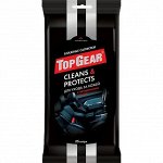 Салфетки влажные Top Gear, для ухода за кожаным салоном, пакет 25 шт, арт. 48237