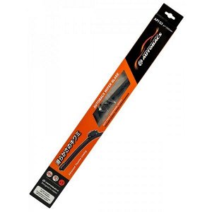 Щетка стеклоочистителя Autobacs Wiper Blade, 525мм (21"), бескаркасная, всесезонная, 10 переходников, 1 шт, арт. API53