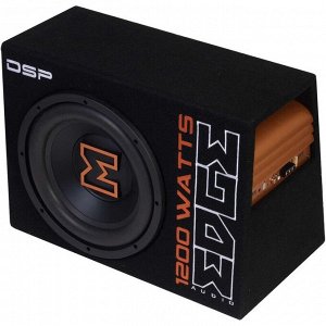 Сабвуфер активный EDGE EDBX12ADSP-E3, 12" (30см), 400/1200Вт, 500x375x298мм