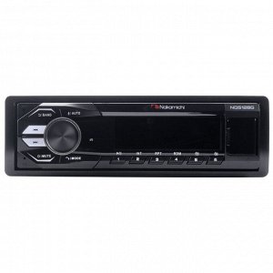 Автомагнитола Nakamichi NQ512BG, 1 DIN, USB/AUX/Bluetooth, 4х50Вт, пульт ДУ, зелёная подсветка
