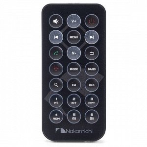 Автомагнитола Nakamichi NQ512BG, 1 DIN, USB/AUX/Bluetooth, 4х50Вт, пульт ДУ, зелёная подсветка