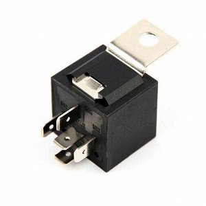 Реле автомобильное ACV RM37-1701, 12В(14В), 30/40А, 5-контактное, герметичный корпус, +колодка RM37-1702 в комплекте