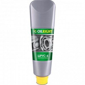 Смазка пластичная OILRIGHT Шрус-4, для подшипников и ШРУС, с дисульфидом молибдена, водостойкая, противозадирная, туба 360г, арт. 6097