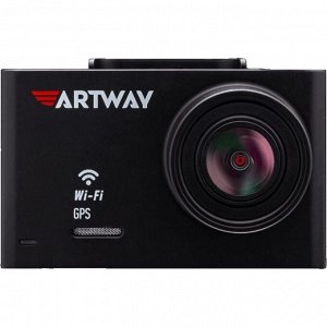 Видеорегистратор ARTWAY  AV-701 UltraHD(4K), 3Мп, 3840x2160, обзор 170°, экран 2.4", WiFi, 2 камеры