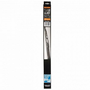 Щетка стеклоочистителя Masuma Optimum 525мм (21") каркасная, летняя, крепления J-Hook, Side Pin, Bayonet, 1 шт, арт. MU-021S