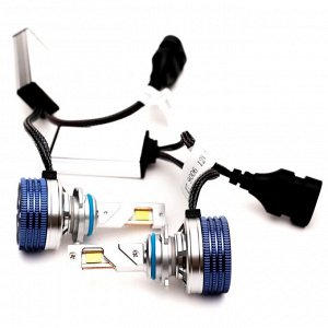 Лампа светодиодная HiVision Z7 Power Bright HB4(9006) (P22d, T12), 12В, 50Вт, 6000К, комплект 2 шт, арт. Л0431