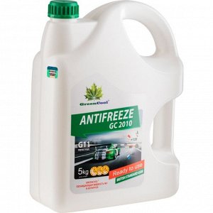 Антифриз GreenCool Antifreeze GC2010, G11, зелёный, -40°C, 5кг, арт. 791661