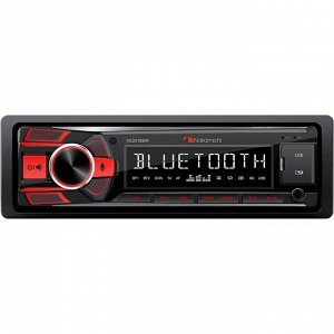 Автомагнитола Nakamichi NQ513BR, 1 DIN, USB/AUX/Bluetooth, 4х50Вт, пульт ДУ, красная подсветка