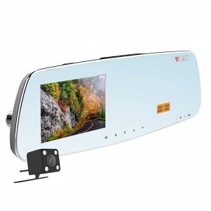 Видеорегистратор + радар-детектор ARTWAY MD-165, GPS, зеркало заднего вида, 5 в 1