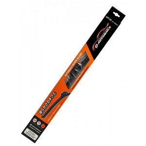 Щетка стеклоочистителя Autobacs Wiper Blade, 450мм (18"), бескаркасная, всесезонная, 10 переходников, 1 шт, арт. API45