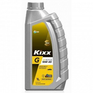 Масло моторное Kixx G 10w40, полусинтетическое, SN+, для бензинового двигателя, 1л, арт. L2109AL1R1