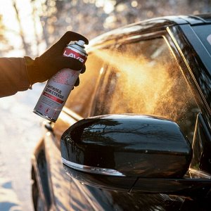 Размораживатель стёкол Lavr Glass Anti-Ice, не оставляет разводов, аэрозоль 650мл, арт. Ln1323