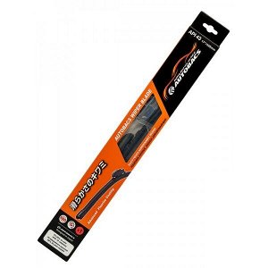 Щетка стеклоочистителя Autobacs Wiper Blade, 425мм (17"), бескаркасная, всесезонная, 10 переходников, 1 шт, арт. API43
