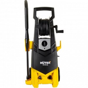 Мойка высокого давления Huter W195-QL, 220В, 2.5кВт, 195бар, 420л/ч, длина шланга 8м, с насосом для забора воды, на колёсах, арт. 70/8/14