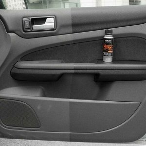 Полироль-реставратор салона Lavr Plastic Polish With Anti-Scratch Effect, для пластика и резины, антистатик, бутылка 120мл, арт. Ln1459-L