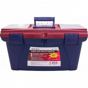 Ящик для инструментов Thorvik 22", пластиковый, размер 565х325х290мм, арт. TB22