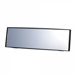 Зеркало салонное Carmate Convex Mirror, прямоугольное, панорамное, 75x240мм, чёрное, арт. M1