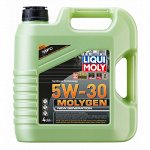 Масло моторное Liqui Moly Molygen New Generation 5w30 синтетическое, API SP/GF-6A, для бензинового двигателя, 4л, арт. 9042/9089