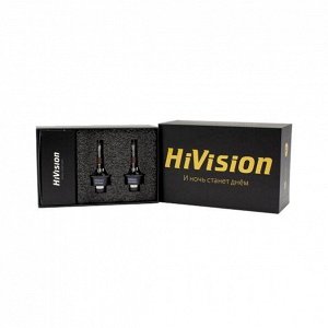 Лампа ксеноновая HiVision Premium D2R (P32d-3), 85В, 35Вт, 5000К, комплект 2 шт
