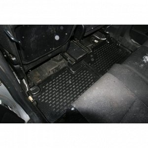 Коврики модельные Autofamily 3D для Toyota Wish 2003-2009 (правый руль), для переднего и заднего ряда, полиуретан, черный цвет, 5шт