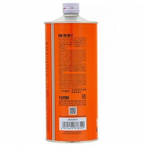 Масло моторное Autobacs Engine Oil 5w30, синтетическое, JASO DL-1, для дизельного двигателя, 1л, арт. A00032641 (Япония)