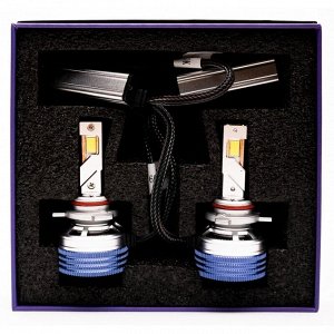 Лампа светодиодная HiVision Z7 Power Bright HIR2 (9012) (PX22d, T11), 12В, 50Вт, 6000К, комплект 2 шт, арт. Л0427